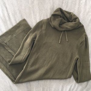 Prana army green dress